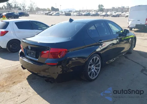 2014 BMW 550 из США, поврежденный, VIN WBAKN9C5XED682209